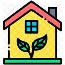 House Eco House Renewable Energy Icon