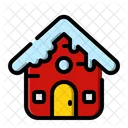 House Christmas Winter Icon