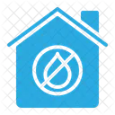 House Water Crisis Water Shortage Icon