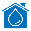 House Real Estate Drop Icon