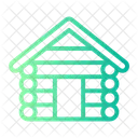 House Wooden House Camping Icon