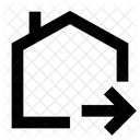 House Arrow Moving Icon