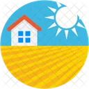 Home Sun House Icon