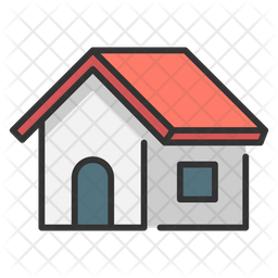 House Icon Of Colored Outline Style Available In Svg Png Eps Ai Icon Fonts