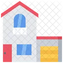 Garage Building House Icon