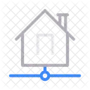 House Sharing Home Icon