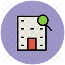 House Magnifier Find Icon