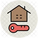 House Key Locked Icon