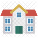 House Building Residential Icon