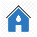 House Home Water Icon