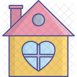 House Icon Of Colored Outline Style Available In Svg Png Eps Ai Icon Fonts