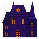 House Haunted Halloween Icon