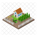 House Isometric Home Icon