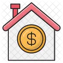 House Saving Banking Icon