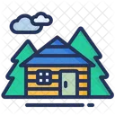 House Cottage Wood Icon