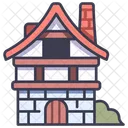 House Medieval Architecture Icon