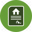 House Contract Icon