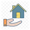 House On Hand Icon