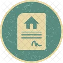 House Contract Icon