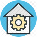 House Gear Sign Icon