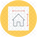 House Plan Construction Icon