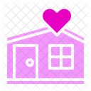 House Heart Love Icon