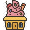 House Cupcake Sweet Icon