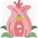 House Flower Bud Icon