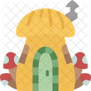 House Mushroom Gnome Icon