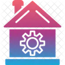 House Smart Technology Icon