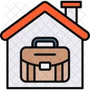 House Briefcase Business Icon