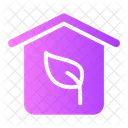 House Green House Ecology Icon