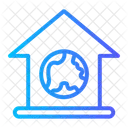 House Sustainability Ecology And Environment Icon