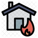 House Fire Household Icon
