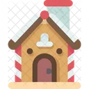 House Gingerbread Pastry Icon