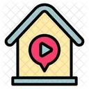 House Play Media Icon