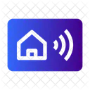 House Security Smart Lock Icon