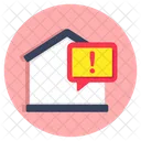 House Alert Home Alert House Warning Icon