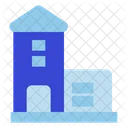 House And Garage House Garage Icon