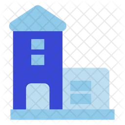 House and garage  Icon