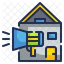 House Annoucement Home Annoucement Marketing House Icon