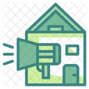 House Annoucement Home Annoucement Marketing House Icon
