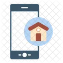 Online Property Estate App Online Home Icon