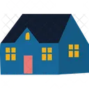 House Blue Wall House Home Icon