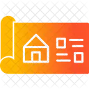 House Blueprint  Icon