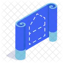 House Blueprint Architecture Icon