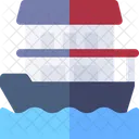 House Boat  Symbol