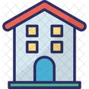 House Building Hut Home Icon