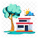 Home Building House Building Modern Home Icon