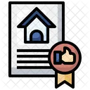House Certificate  Icon